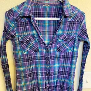 Plaid Button Down Shirt